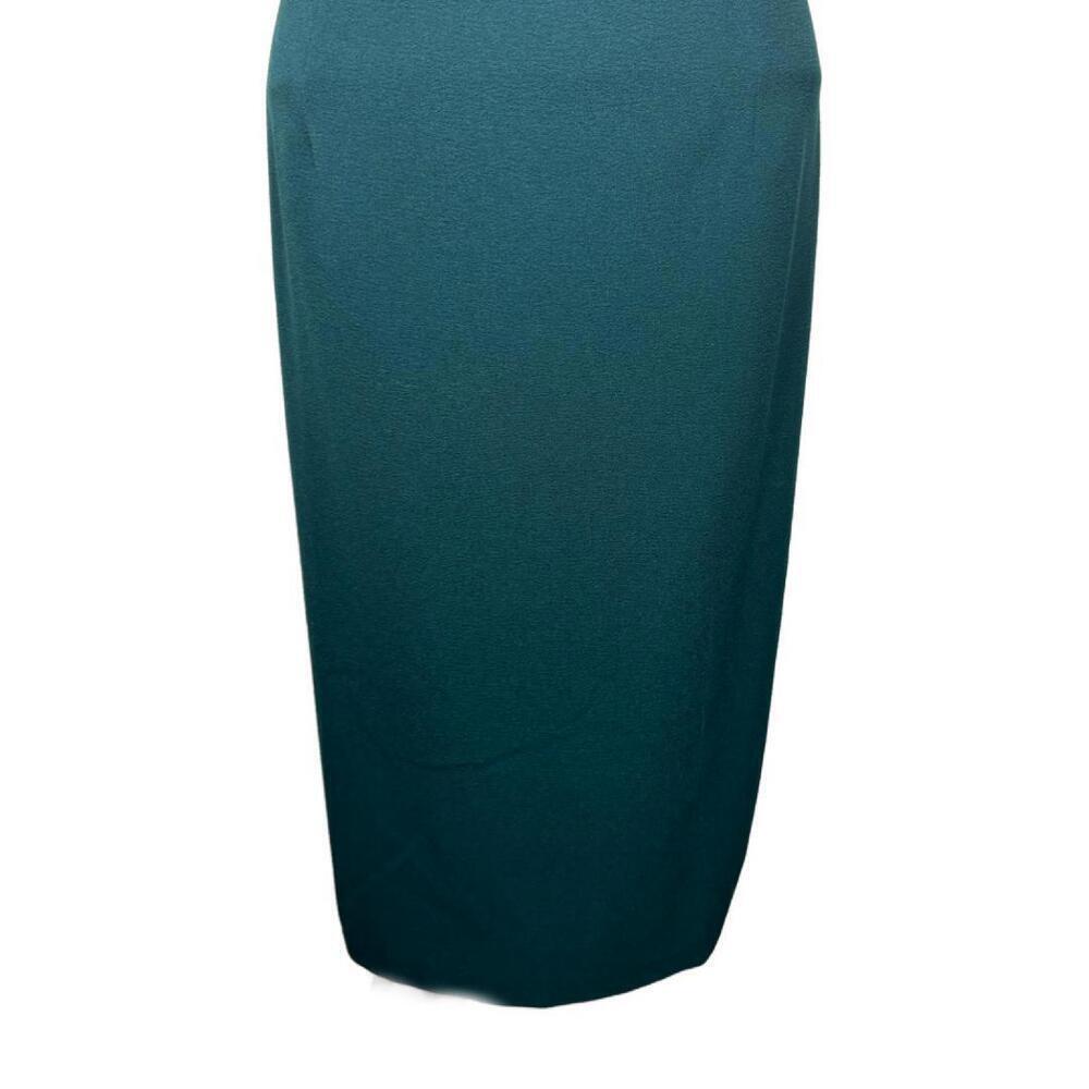NWT Dress The Population Sz XL Baily Off the Shoulder Pencil Dress Emerald(1601) - Picture 4 of 8